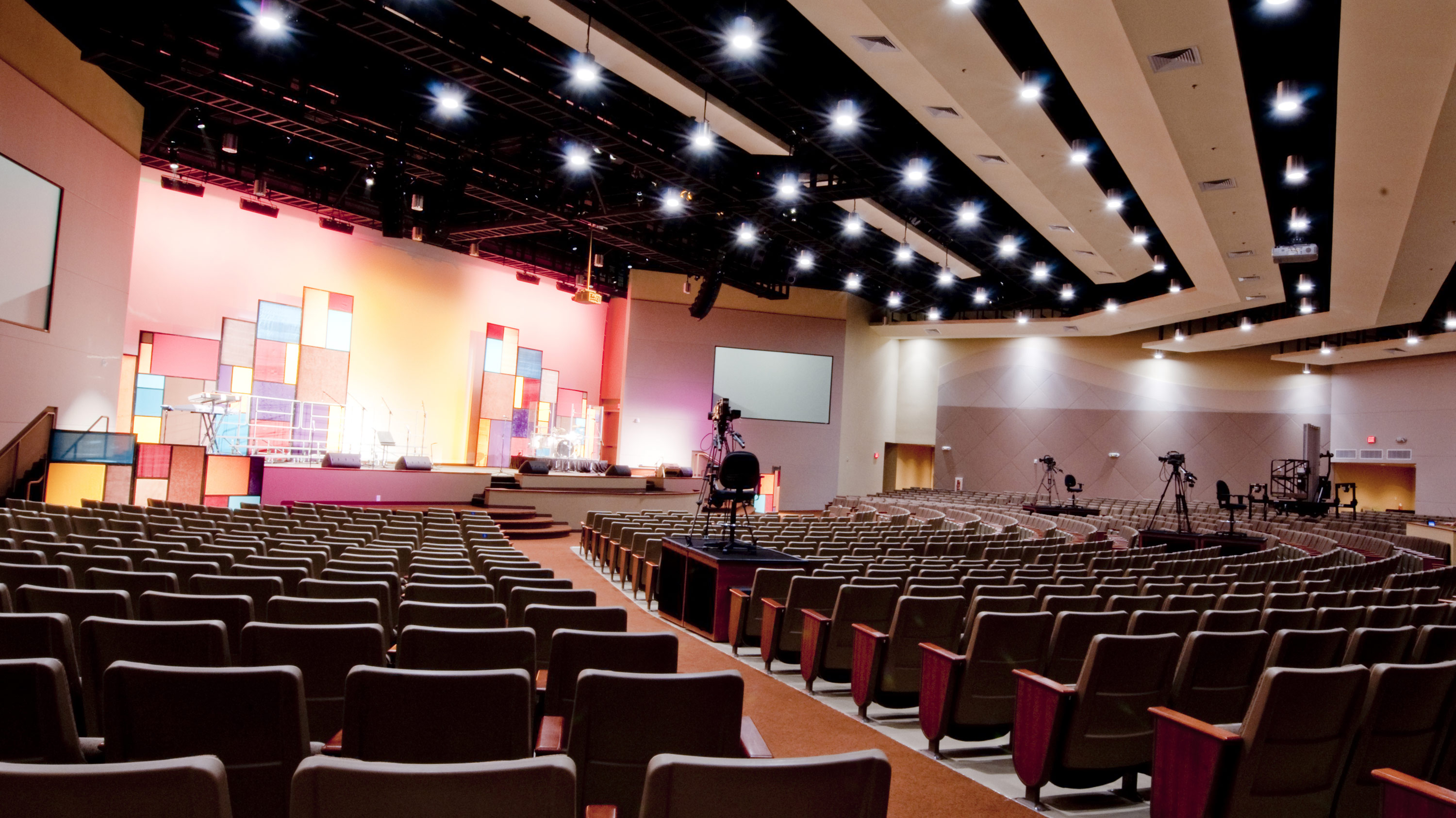 commercial surveillance Sunset SC, Kasted Design, commercial automation company, South Carolina, Worship